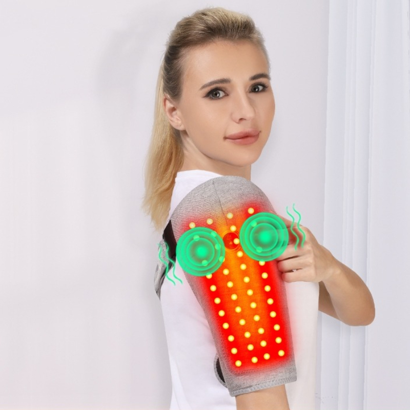 وسادة دعم الكتف بالضوء الأحمر  - مراجعة Heated Pad Electric وسعره