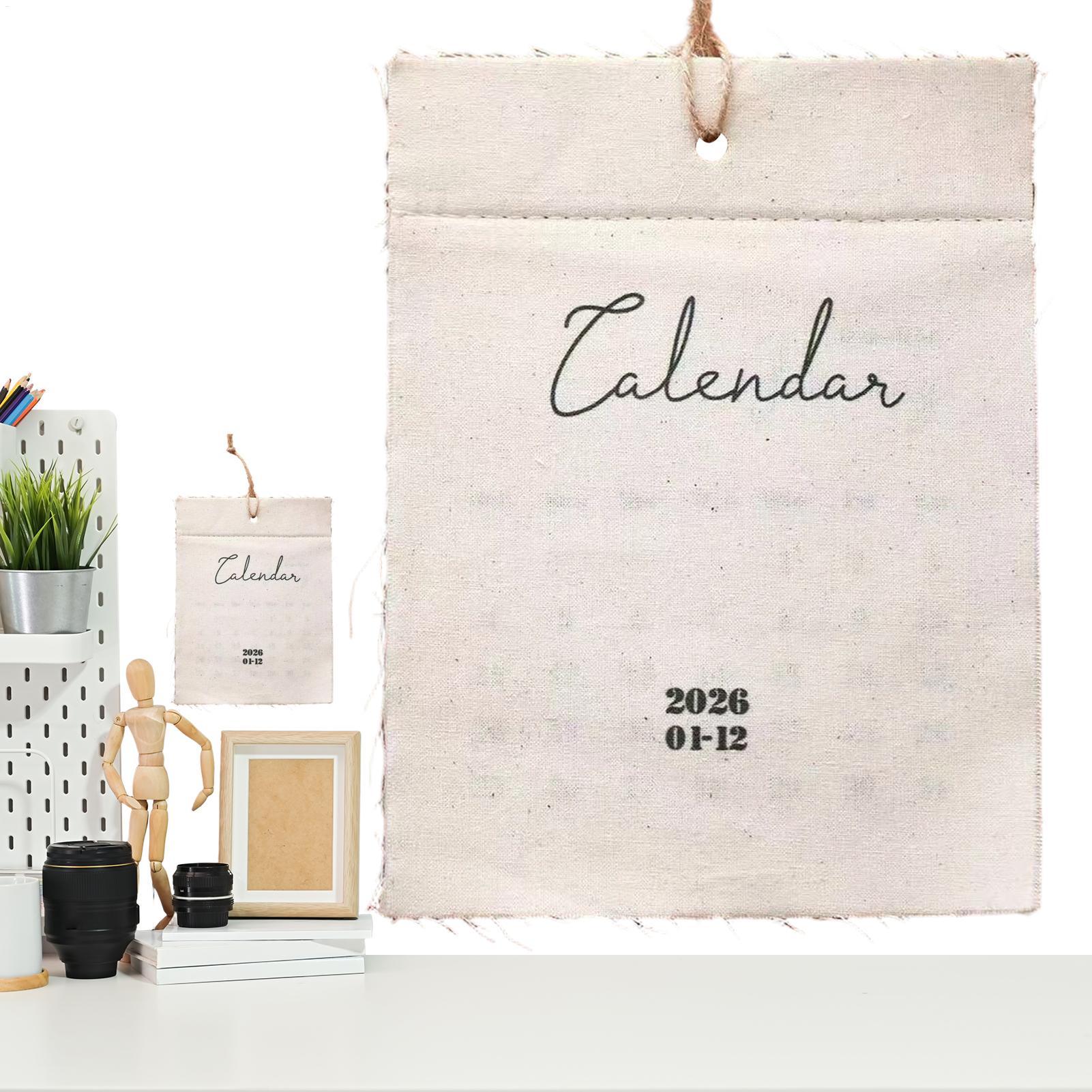 تقويم حائط من القماش لعام 2026 - مراجعة Home Textiles And Decor وسعره