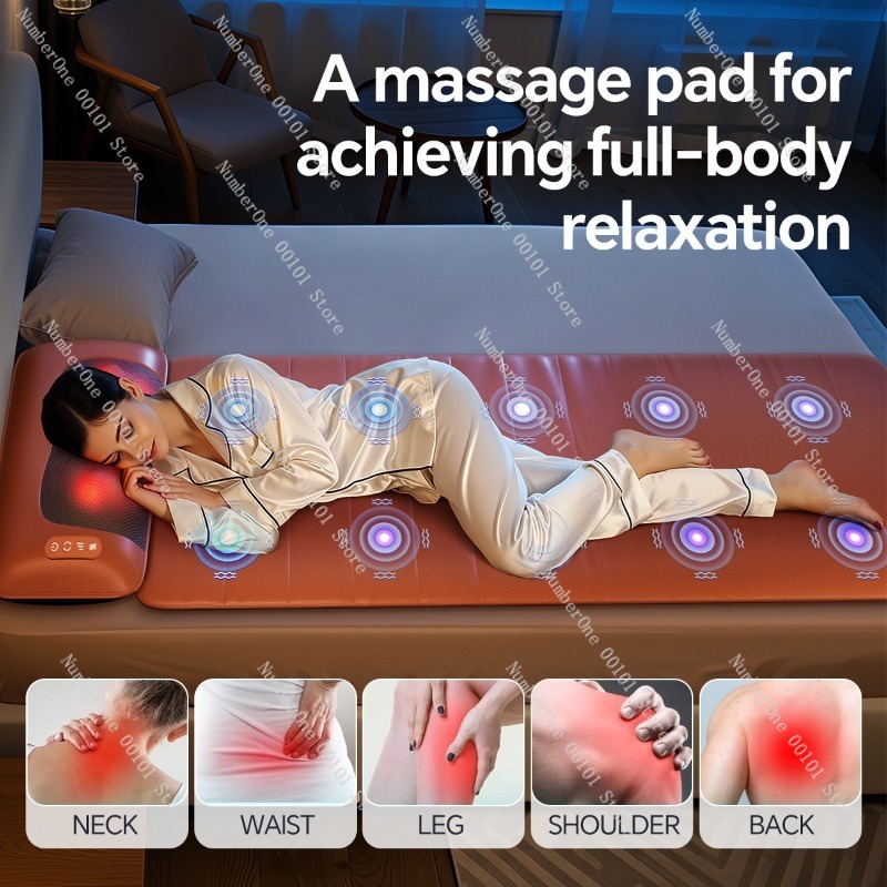 مرتبة تدليك منزلية لكامل الجسم - مراجعة Heated Pad Electric وسعره