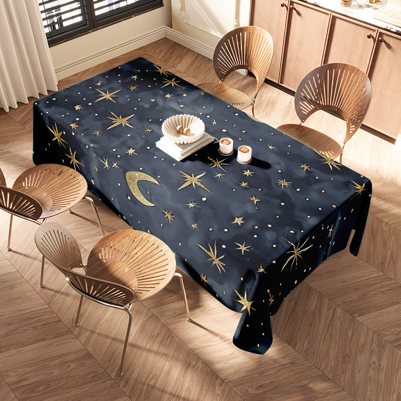 مفرش طاولة أنيق على شكل نجوم ز - مراجعة Home Textiles Com وسعره