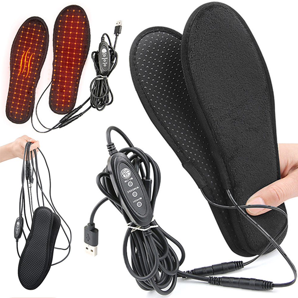 USB ساخنة نعال الحذاء قدم جورب - مراجعة Heated Pad Electric وسعره